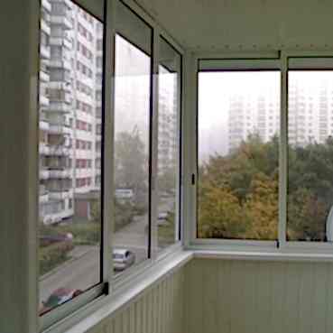 Алюминиевые балконные рамы